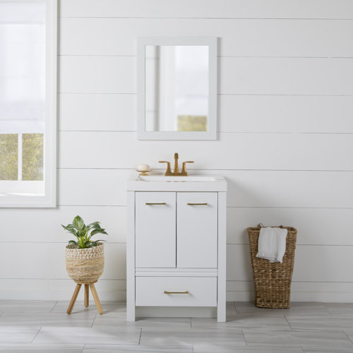 Latitude Run® 25" Single Bathroom Vanity Set & Reviews Wayfair Canada